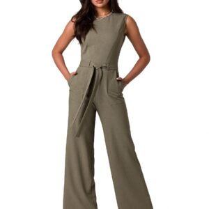 Kombinezon Model B256 Oliwka - BeWear Hurtownia odzieży on-line, moda damska, bielizna i obuwie dla kobiet - Matterhorn.pl