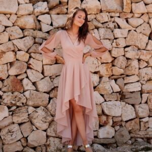 Sukienka Model CAP SUK0371 Cappuccino - Roco Fashion