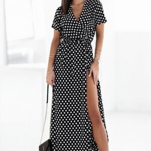 Sukienka Model Loni 356 Grochy - IVON