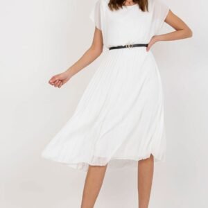 Sukienka Model DHJ-SK-8839-1.23X Ecru - Italy Moda