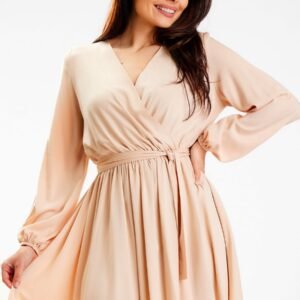 Sukienka Model A577 Beige - awama