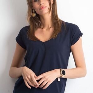 T-shirt Damski Model RV-TS-4839.10P Navy - BFG