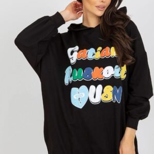 Bluza Damska Model FA-BL-8117.48 Black - Fancy