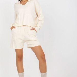 Spodnie Komplet Model EM-KMPL-20375.23 Ecru - EM