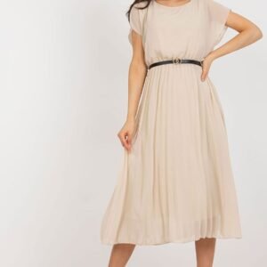 Sukienka Model DHJ-SK-8839-1.23X Beige - Italy Moda