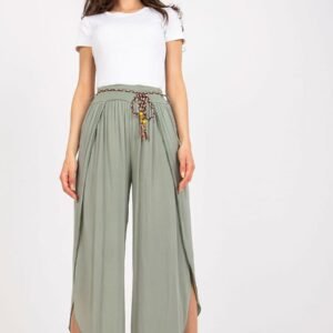 Spodnie Damskie Model TW-SP-BI-81378.24P Khaki - Och Bella