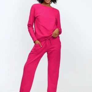 Spodnie Komplet Model Wenezja Malina - DKaren