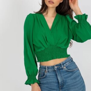 Bluzka Model DHJ-BZ-13866.92P Green - Italy Moda