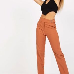 Spodnie Damskie Model BR-SP-113.59 Dark Orange - Xsapienza