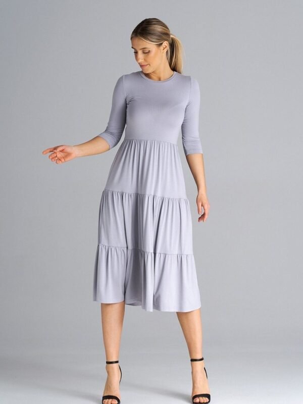 Sukienka Model M943 Light Grey - Figl