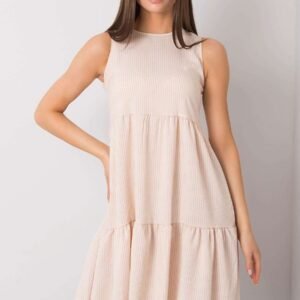 Sukienka Model WN-SK-V103-1.05 Beige - Rue Paris