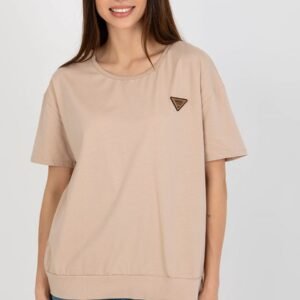 Bluzka Model RV-BZ-8826.22 Beige - Relevance