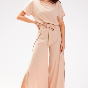 Spodnie Damskie ModelA589 Beige - awama
