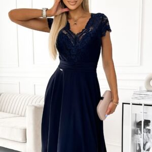 Sukienka Model Linda 381-4 Navy - Numoco
