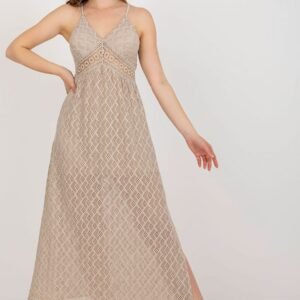 Sukienka Model TW-SK-BI-8676.22 Beige - Och Bella