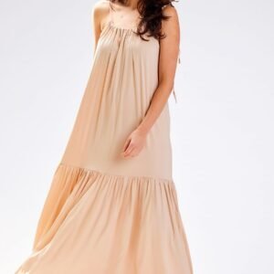 Sukienka Model A582 Beige - awama