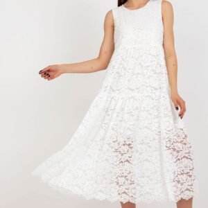 Sukienka Model TW-SK-BI-8246.37X White - Och Bella