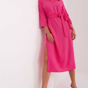 Sukienka Model LK-SK-509342.33P Dark Pink - Lakerta