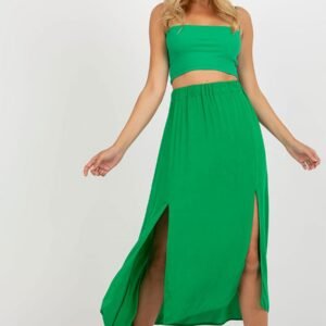 Spódnica Model WN-SD-8196.18 Green - Rue Paris