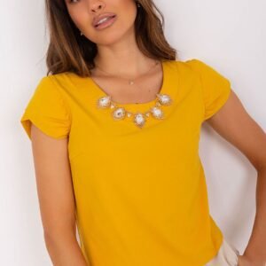 Bluzka Model LK-BZ-505783-2.01P Dark Yellow - Lakerta