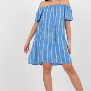 Sukienka Model D73771R30145J White/Blue - Fresh Made