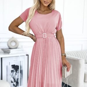 Sukienka Model 465-3 Mia Powder Pink - Numoco