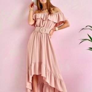 Sukienka Model ROZ SUK0334 Pink - Roco Fashion