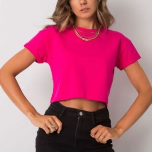 T-shirt Damski Model RV-TS-6929.19 Fuksja - BFG