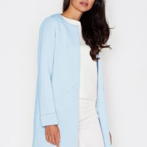 Płaszcz Damski Model 366 Blue - Figl