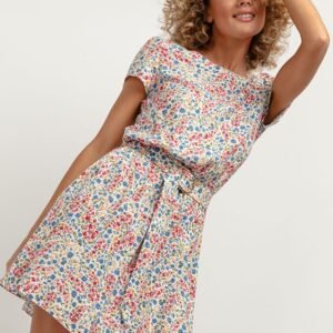 Sukienka Model T390/3 Łączka White - Tessita