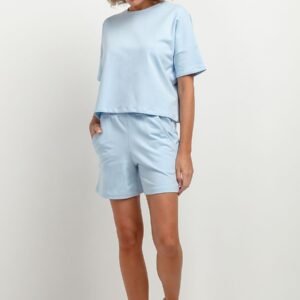 Bluzka Model T386/5 Light Blue - Tessita