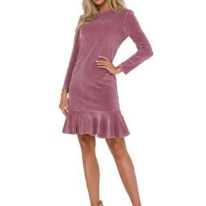 Sukienka Model MOE765 Dirty Pink - Moe