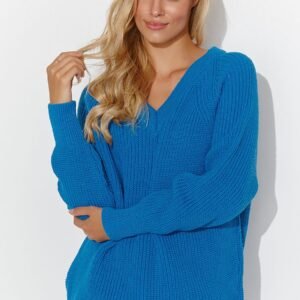 Sweter Damski Model S140 Blue - Makadamia