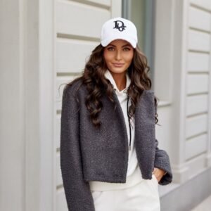 Kurtka Damska Renate SZA KUR0018 Grey - Roco Fashion