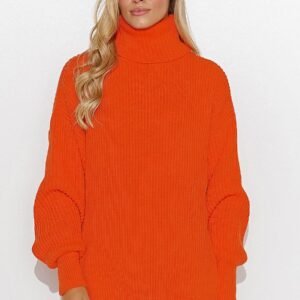 Golf Damski Model S136 Orange - Makadamia