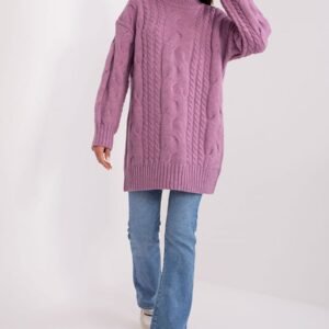 Sweter Damski Model AT-SW-2367-1.35P Violet - AT