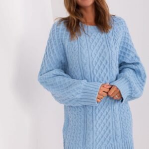Sweter Damski Model AT-SW-2367-2.64P Light Blue - AT