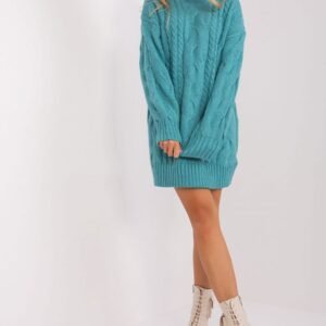 Sweter Damski Model AT-SW-2367-1.35P Turkus - AT