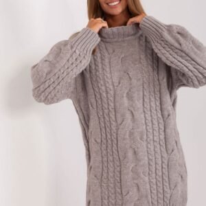 Sweter Damski Model AT-SW-2367-1.35P Grey - AT