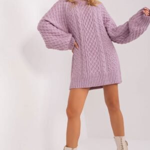 Sweter Damski Model AT-SW-2367-2.64P Light Violet - AT
