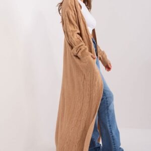 Sweter Kardigan Model AT-SW-2395.30 Camel - AT