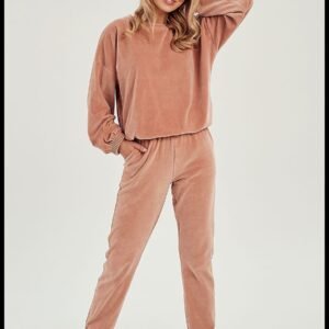 Spodnie Dres Damski Model Belle 3023 kolor 01 Dark Beige - Taro