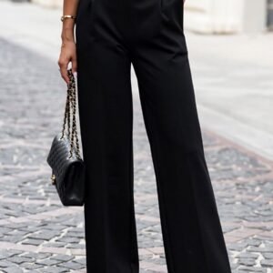 Spodnie Damskie Model Jinny T30 Black - IVON