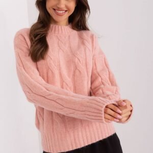 Sweter Damski Model AT-SW-0146.10P Light Pink - AT