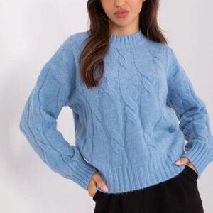 Sweter Damski Model AT-SW-0146.10P Light Blue - AT