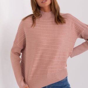 Sweter Damski Model AT-SW-2368.36X Dark Pink - AT