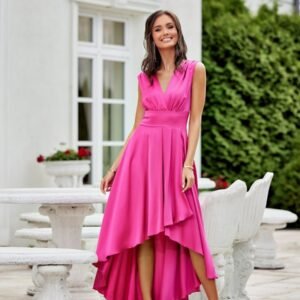 Sukienka Model Jennifer AMA SUK0410 Amarant - Roco Fashion