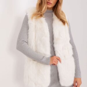 Kamizelka Model AT-KZ-2368.00P Ecru - AT