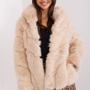 Kurtka Damska Model AT-KR-2386.00P Beige - AT