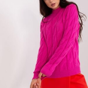 Sweter Damski Model AT-SW-2235.00P Fuksja - AT